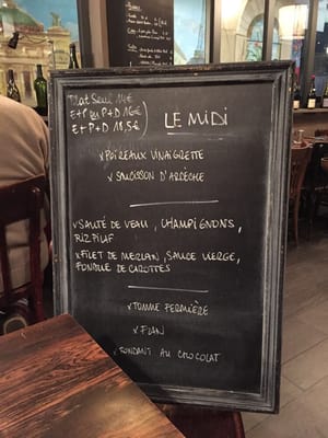 Menu photo 1 Coinstot Vino Paris, 75 Menu photo 1 Coinstot Vino Paris, 75