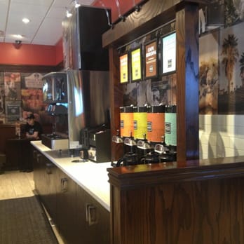 Corner Bakery Cafe - Coffee bar with local pictures on wall - Cafes Near Me - Temecula, California Corner Bakery Cafe - Coffee bar with local pictures on wall - Cafes Near Me - Temecula, California