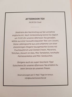 Menu photo 4 Zuckermonarchie Hamburg, HH Menu photo 4 Zuckermonarchie Hamburg, HH