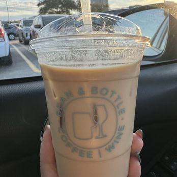 Bean & Bottle - Iced salted caramel latte - Coffee & Tea Near Me - Houston, Texas Bean & Bottle - Iced salted caramel latte - Coffee & Tea Near Me - Houston, Texas