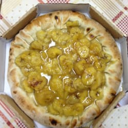 Pizzeria Cézanne - Pizza de banana - veio de brinde!
