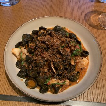 San Morello - Black shells puttanesca - Italian Near Me - Detroit, Michigan