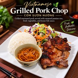 Pho #1 Noodle House - Grilled pork Chop