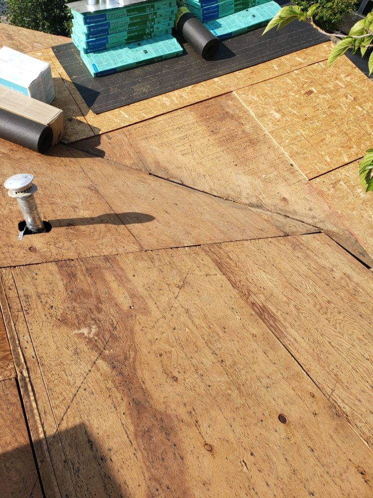 Slide of Brubaker's Roofing