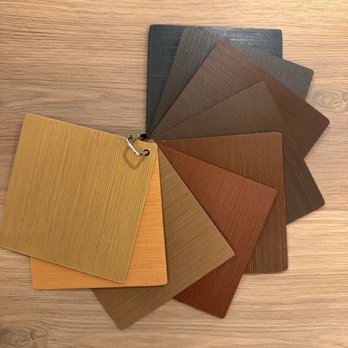 Today's Entry Doors - Swatches for stained wood options for the Masonite VistaGrande Fiberglass door - Door Sales/Installation Near Me - Orange, California Today's Entry Doors - Swatches for stained wood options for the Masonite VistaGrande Fiberglass door - Door Sales/Installation Near Me - Orange, California