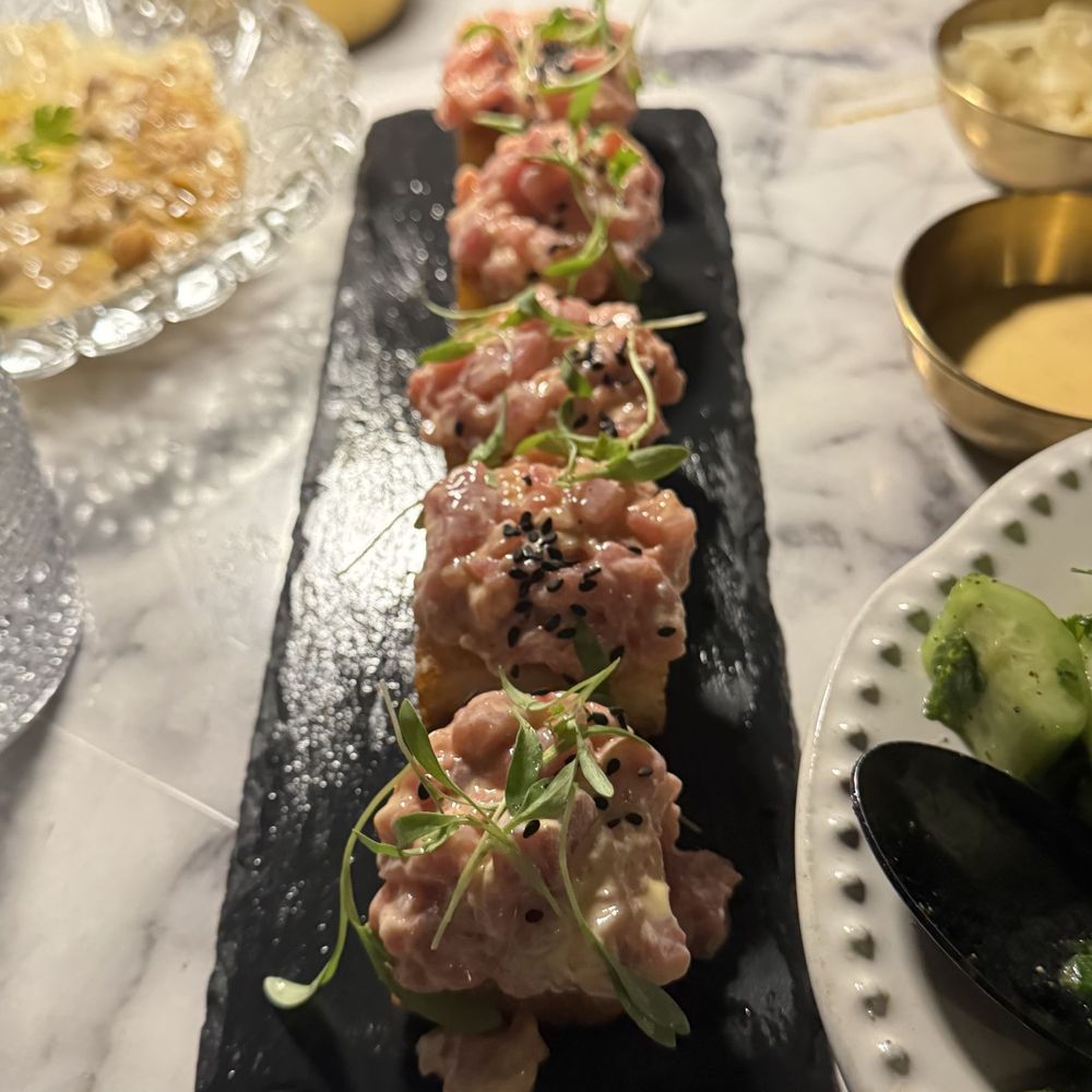 TLV Tapas Bar - Mediterranean Bluefin Tuna Tartar - Mediterranean Near Me - Los Angeles, California TLV Tapas Bar - Mediterranean Bluefin Tuna Tartar - Mediterranean Near Me - Los Angeles, California