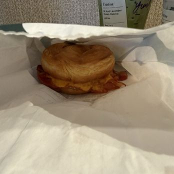 Starbucks - Double-Smoked Bacon, Cheddar & Egg Sandwich - Coffee & Tea Near Me - Irvine, California