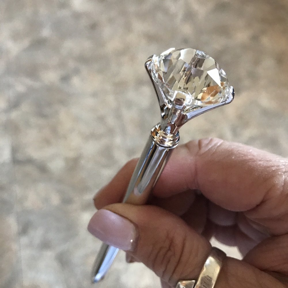 Look at the pen I was given! Thanks Look at the pen I was given! Thanks