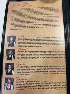 Menu photo 3 Villaggio's Ristorante Italiano Lutz, FL