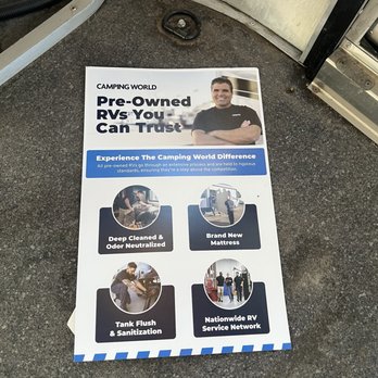Camping World - Kaysville - Deep clean huh? - RV Dealers Near Me - Kaysville, Utah