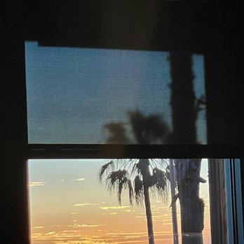 Chandler's Oceanfront Dining - Sunset view from indoors. - New American Near Me - Carlsbad, California