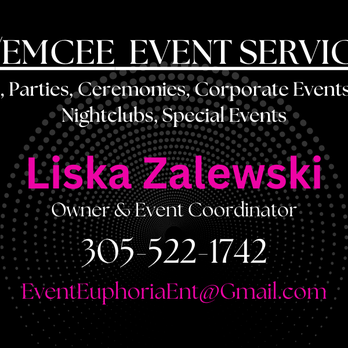 Event Euphoria Entertainment - Contact us today to book our DJ/Emcee event services. Serving all of Florida! - DJs Near Me Event Euphoria Entertainment - Contact us today to book our DJ/Emcee event services. Serving all of Florida! - DJs Near Me