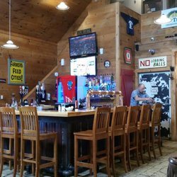 Bar on the left side.