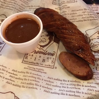 Dreamland BBQ - Their smoked sausage offerings - Barbeque Near Me - Duluth, Georgia Dreamland BBQ - Their smoked sausage offerings - Barbeque Near Me - Duluth, Georgia