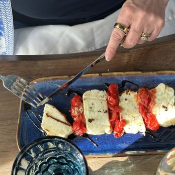 Mykonos Kitchen and Bar - Grilled Halloumi - Greek Near Me - Sunny Isles Beach, Florida Mykonos Kitchen and Bar - Grilled Halloumi - Greek Near Me - Sunny Isles Beach, Florida