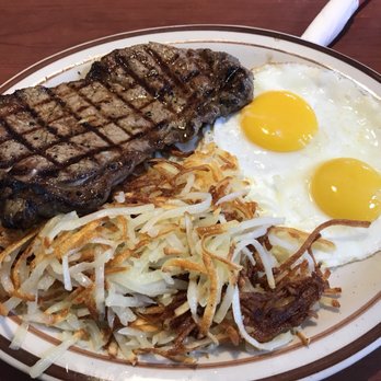 Midpoint Cafe - Steak and eggs - Cafes Near Me - Lawrenceville, Illinois