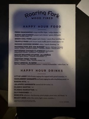 Menu photo 3 Roaring Fork Scottsdale, AZ