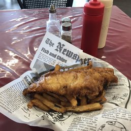 Fish and chips Fish and chips