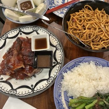 Go Duck Yourself - Roast duck combo, and OG Charsiu Noodle 叉燒炒麵 - Barbeque Near Me - San Francisco, California