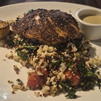 Yard House - Mediterranean Salmon - New American Near Me - Phoenix, Arizona