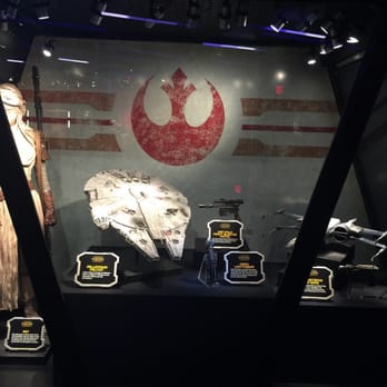 Star Wars Launch Bay - Resistance Display from The Force Awakens! - Amusement Parks Near Me - Anaheim, California