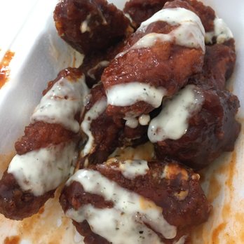 Chicken N' Dough Express - the clucker (this one's spicy) - Chicken Wings Near Me - Richmond Hill, Ontario