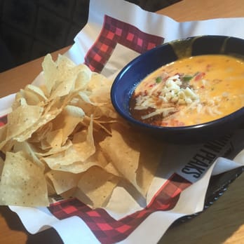 Twin Peaks - Queso dip & chips - Sports Bars Near Me - Concord, North Carolina Twin Peaks - Queso dip & chips - Sports Bars Near Me - Concord, North Carolina