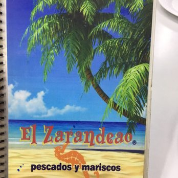 El Zarandeao - Cover of menu - Seafood Near Me - Zapopan, JAL
