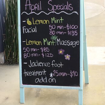 Ocean Day Spa - Here is this month's special! - Massage Near Me - Carlsbad, California