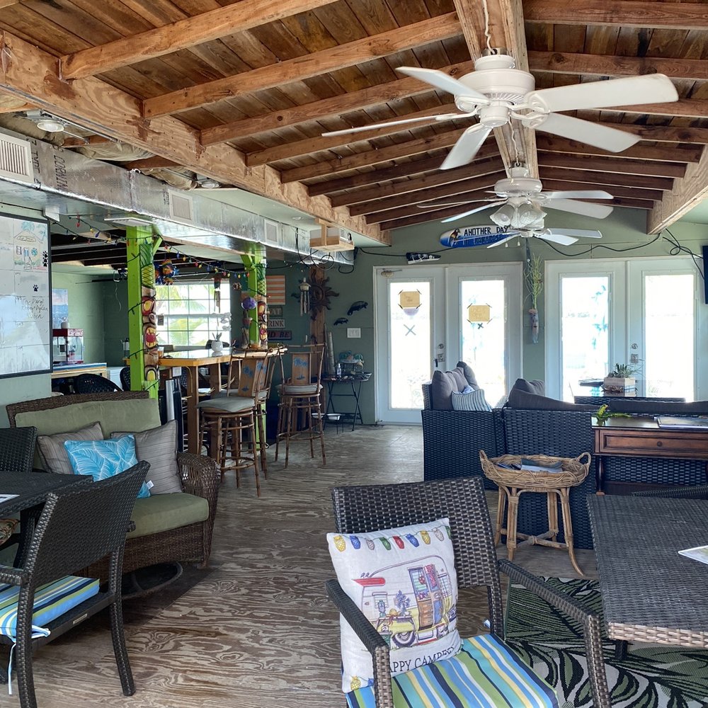 Sugar Sand Beach RV Resort - Inside island hut - RV Parks Near Me - Matlacha, Florida Sugar Sand Beach RV Resort - Inside island hut - RV Parks Near Me - Matlacha, Florida