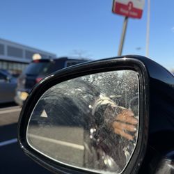 Allied Car Care Center - Side. mirrors left dirty