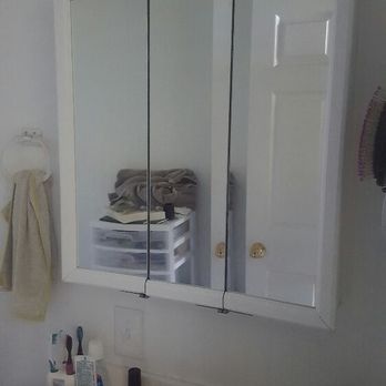 AAA Plus Electric Company - The finished look after the switch was installed for the vanity light. - Electricians Near Me - Yoder, Indiana