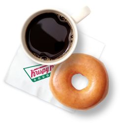 Krispy Kreme - There's no better pair.