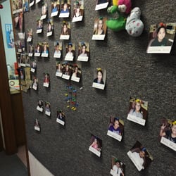Robert Benningfield, DDS - They take pictures of the kids and hang them up when they have a good report.