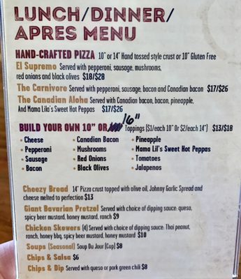 Menu photo 8 Steep Brewing and Coffee Keystone, CO Menu photo 8 Steep Brewing and Coffee Keystone, CO