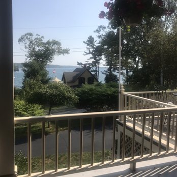 Five Gables Inn - On the porch of the Five Gables Inn - Hotels Near Me - East Boothbay, Maine Five Gables Inn - On the porch of the Five Gables Inn - Hotels Near Me - East Boothbay, Maine