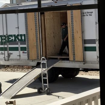 American Moving & Storage - Large crates used so we only have to move things twice and they don't have to transfer at the warehouse. - Movers Near Me - Boulder, Colorado