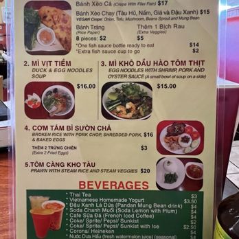 Bánh Xèo Quán - menu - Vietnamese Near Me - Rosemead, California Bánh Xèo Quán - menu - Vietnamese Near Me - Rosemead, California