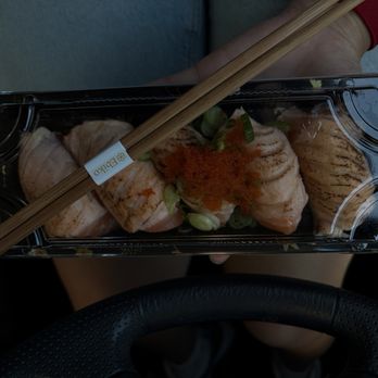 Ebiko - Salmon Aburi - Japanese Near Me - Oakland, California Ebiko - Salmon Aburi - Japanese Near Me - Oakland, California