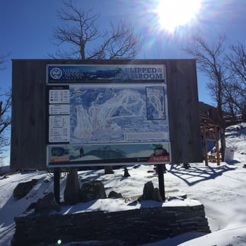 Hunter Mountain Ski Bowl Resort - Trail map from the summit - Hotels Near Me - Hunter, New York