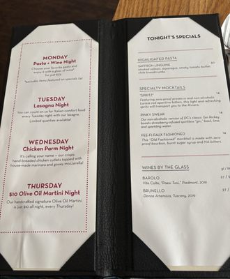 Menu photo 2 Thompson Italian Falls Church, VA Menu photo 2 Thompson Italian Falls Church, VA