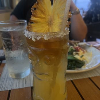 Hualani's - Mai Tai (macadamia sugar salt rim) - Hawaiian Near Me - Lihue, Hawaii Hualani's - Mai Tai (macadamia sugar salt rim) - Hawaiian Near Me - Lihue, Hawaii