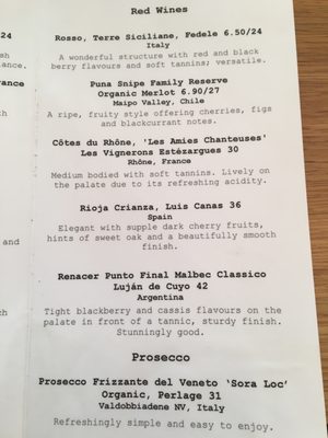 Menu photo 1 Cians on Bridge Street Westport, MO
