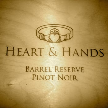 Heart & Hands Wine - a close up of the label - Wineries Near Me - Union Springs, New York Heart & Hands Wine - a close up of the label - Wineries Near Me - Union Springs, New York