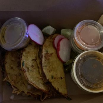 El Jefe Taqueria - 3 quesabirria w.consome. - Halal Near Me - Tracy, California