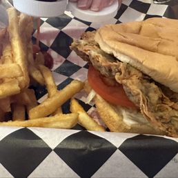 Chicken Fried Chicken Sandwich Chicken Fried Chicken Sandwich