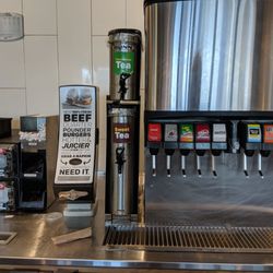 McDonald's - Soda self-serve machine