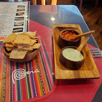 Mimi's Peruvian Cuisine - Chips & Dipping Sauce - Peruvian Near Me - Honolulu, Hawaii Mimi's Peruvian Cuisine - Chips & Dipping Sauce - Peruvian Near Me - Honolulu, Hawaii