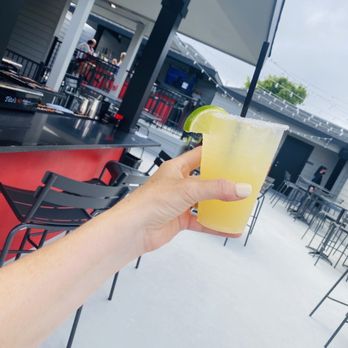 Santucci's Original Square Pizza - Margarita on the roof deck @city2shoredreamer - American Near Me - Ventnor City, New Jersey Santucci's Original Square Pizza - Margarita on the roof deck @city2shoredreamer - American Near Me - Ventnor City, New Jersey