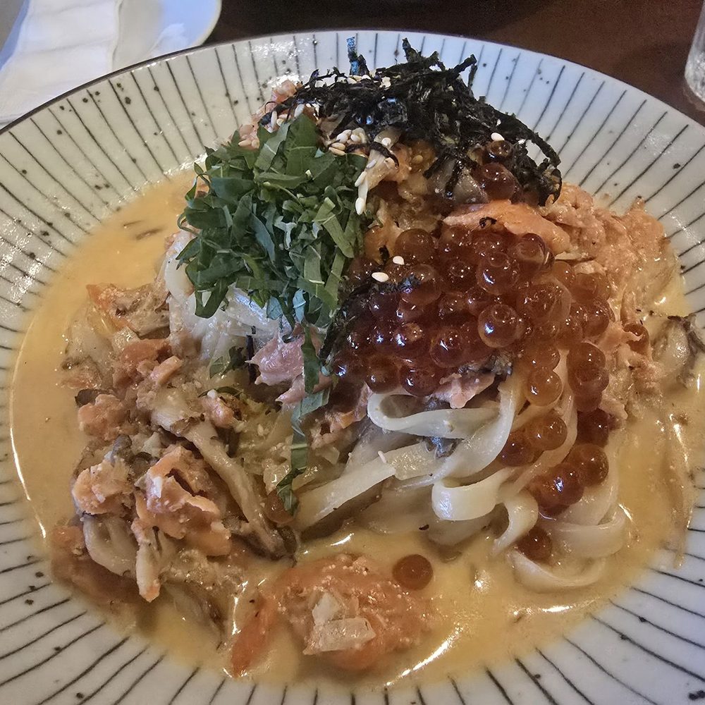 Fet mentaiko salmon cream Fet mentaiko salmon cream